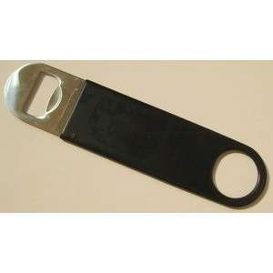  Winco Bottle Opener Stainless Steel with Vinyl Coated Grip 