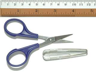 Double serrated Fine Tip Fly Tying Scissors hackles BH  