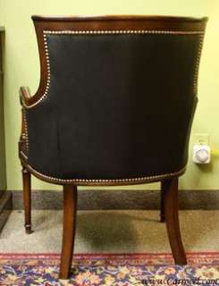 Executive Regency Office Living Room Leather Chair  
