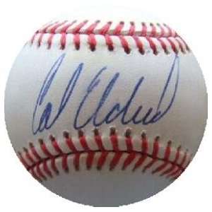  Cal Eldred Signed Baseball