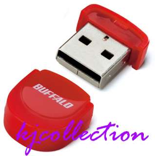 Buffalo 4GB 4G USB Flash Drive Mini Disk RUF2 PS RED  