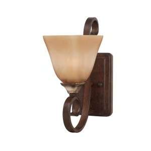   (13H x 5W) Sconce Light in Mediterranean Crackle