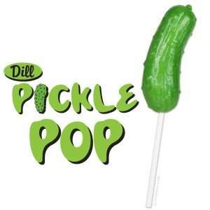  PICKLE POPS  Dill Flavored Sucker Toys & Games