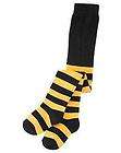 Gymboree Halloween bumble bee Costume yellow & Black Striped Tights 0 