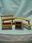 Goebel Miniature furniture 5pc set NEW Made in Germany