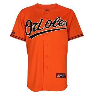  MLB Mens Baltimore Orioles Adam Jones Orange Short Sleeve 