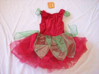 NWT Girls Gymboree strawberry tutu costume ~ 10 12  
