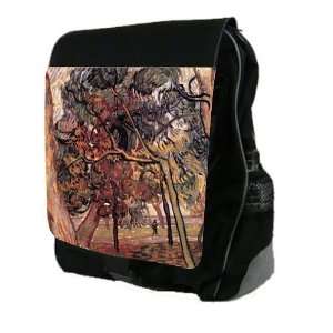 Van Gogh Art Study of Pine Trees Back Pack   School Bag Bag   Laptop 