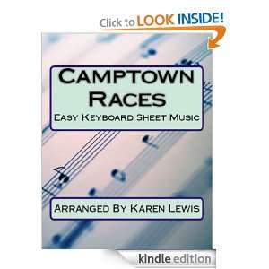 Camptown Races   Sheet Music Karen Lewis  Kindle Store