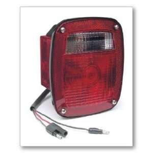 STT LAMP,RED,2STUD DODGE REPL W/SIDE MKR, MOLDED PIGTAIL,LH W/LICENSE 