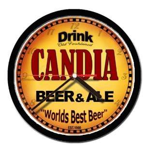  CANDIA beer and ale cerveza wall clock 