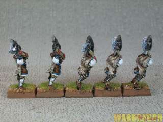 WDS painted High Elf White Lions of Chrace Command d80  