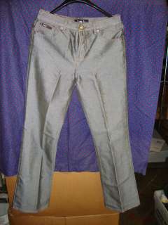 Flare Bottom Jeans (Gray), Size 11, 31W  