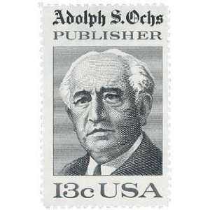  #1700   1976 13c Adolph S. Ochs Plate Block US Stamps 