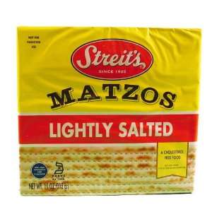  Streits, Matzo Lightly Salted, 11 OZ (Pack of 12) Health 