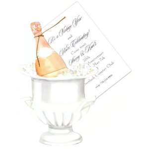  Stevie Streck Designs AW923 Champagne Bucket with Gol Cord 