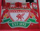 Liverpool FC Logo Red Single Bed Quilt Cover Set New