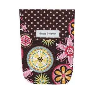   Diapees & Wipees Dotty Carnival Bloom Baby Diaper and Wipes Bag Baby