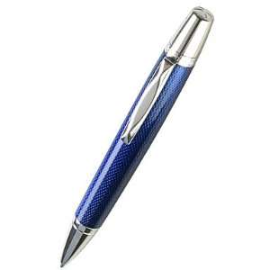   Kilbarry Blue Lacquer Ball Pen/Capless RB, Lined