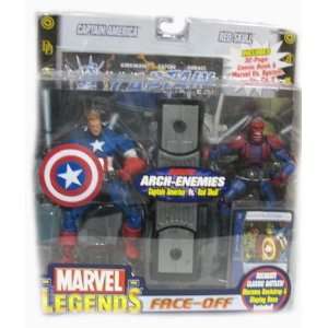   Captain America vs. the Red Skull Action Figure 2 Pack Toys & Games