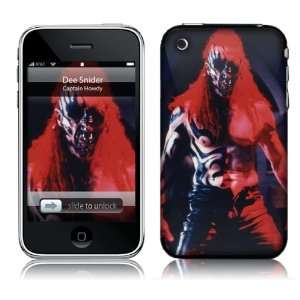   DS10001 iPhone 2G 3G 3GS  Dee Snider  Captain Howdy Skin Electronics