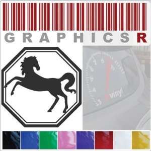  Sticker Decal Graphic   Chinese Zodiac Horse Caballo 