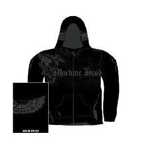    Machine Head   Wings Sweater à capuche zippé noir (S) Music