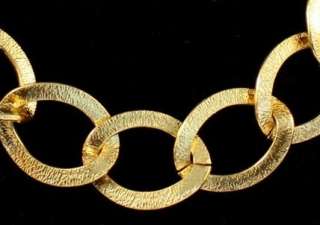 2012 Fashion Gorgeous Chain Link Bib Necklace Gold Choker Celebrity 