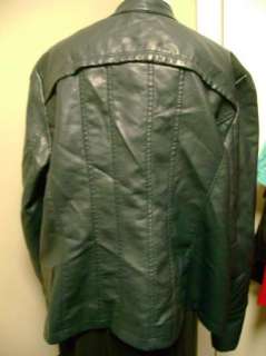 Steve Madden Womans Ruffle Front Scuba Jacket NWOT $140  