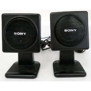  Sony SRS 003 Speaker System 8 Ohm Impedance 7w Maximum 