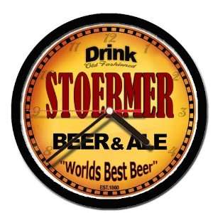  STOERMER beer and ale cerveza wall clock 