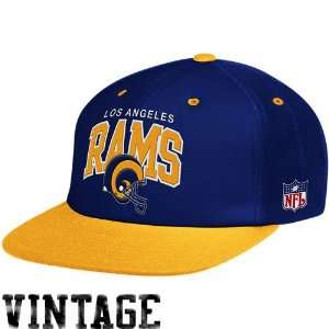  Mitchell & Ness Los Angeles Rams Flat Brim Snap Back Hat 