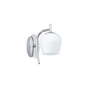Eglo Lighting 91574A Carda   One Light Wall Sconce, Chrome Finish with 