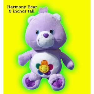   Bear with Rainbow Flower on Tummy Stuffed Character Toy Care Bear