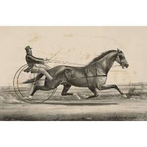   Racing and Trotting George M Patchen Jr Vintage Image
