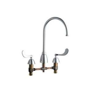  Chicago Faucets Deck Mounted Widespread Faucet 201 