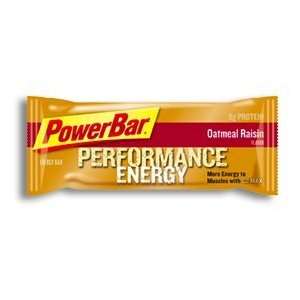 Oatmeal Raisin PowerBar Performance Energy Bars   Case of 12 Health 
