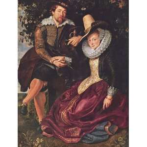 Oil Painting Rubens and Isabella Brant Peter Paul Rubens Hand Painte