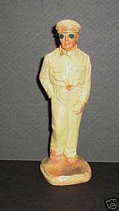 Gen. Douglas MacArthur 1950 plaster statuette WWII hero  