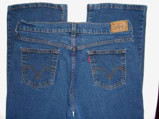 LEVIS 515 Boot Cut Stretch Womens Jean Size 12 S  