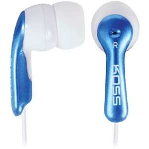   New Mirage Blue Lightweight Earbud Stereophone   V46629 Electronics