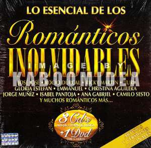   ROMANTICOS 3 CD DVD Yuri Rocio Durcal Pandora Sandro Camilo Sesto Jose