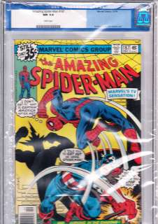 Amazing Spider Man 187 CGC 9.4 W pg Starlin art  
