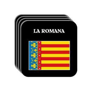   (Comunitat Valenciana)   LA ROMANA Set of 4 Mini Mousepad Coasters