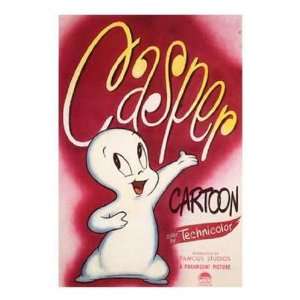  Casper Cartoon by Unknown 11x17