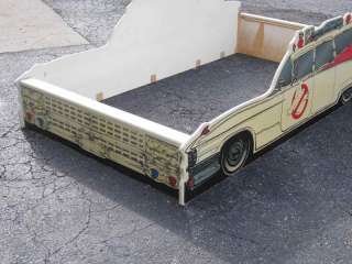 GHOSTBUSTERS Youth Bed w/ Ecto 1 Sides & Front / RARE & VERY COOL