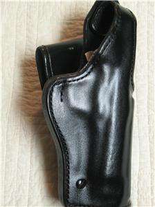 NEW DON HUME BLACK LEATHER BERETTA GUN HOLSTER POLICE  