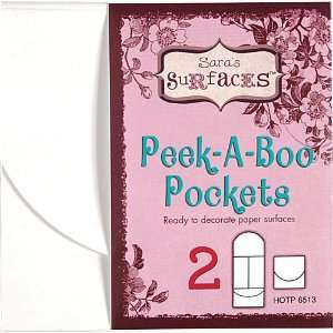  Saras Surfaces 4 1/2 Inch by 4 1/2 Inch Peek A Boo Pocket 