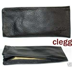  Castleford L Zip Black Leather Tobacco Pouch Everything 