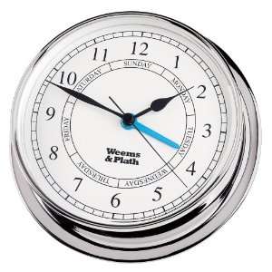 Weems & Plath Endurance Collection 145 Day Clock (Chrome)  
